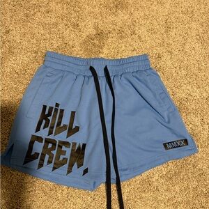 Kill Crew Blue Athletic Shorts